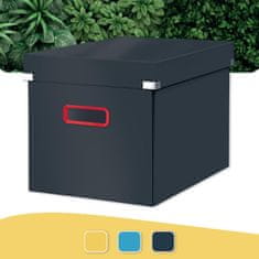 Leitz Click &amp; Store Cosy box L(A4), siva