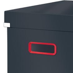 Leitz Click &amp; Store Cosy box L(A4), siva