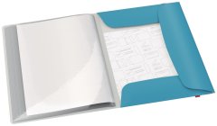 Leitz Katalog knjiga Cosy, A4, 20 žepov, modra