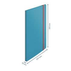 Leitz Katalog knjiga Cosy, A4, 20 žepov, modra