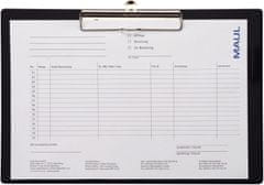 MAUL Pisalna podloga s sponko - format A3, črna