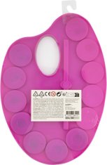 Grafix Paleta z vodnimi barvami in čopičem Pink