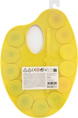 Grafix Paleta z vodnimi barvami in čopičem Rumena