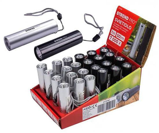 Svetilka Svetilka NX1051, 50 lm, 72x19 mm, polnjenje USB, ŽICA, Črna