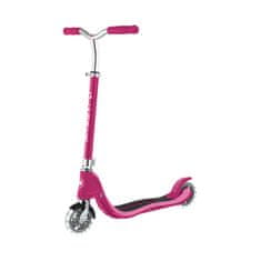 Globber Skuter za otroke Flow 125 Lights Ruby Pink svetleča kolesa