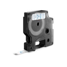 Dymo Trak D1 širine 9 mm, modro/bele barve