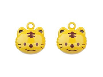 Drsalke srce, tiger, medved, žaba, opica - rumeni tiger (2 kosa)