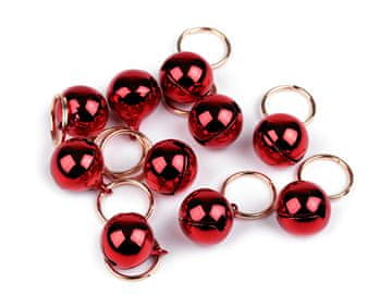 Zvitek z obročem Ø15 mm - rdeč (20 kosov)