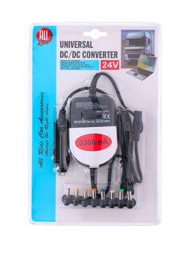 ALLRIDE Univerzalni pretvornik za prenosne računalnike 3300 mA 24 V