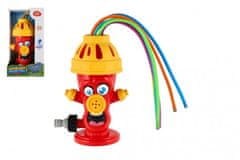 Teddies Hidrantni razpršilec vode za vrt iz plastike 10x23 cm