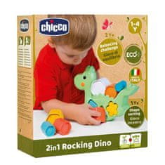 Chicco Igrača za vstavljanje 2v1 Dino Eco+ 12m+