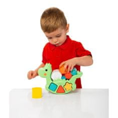 Chicco Igrača za vstavljanje 2v1 Dino Eco+ 12m+