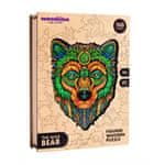 Puzzler Sestavljanke lesene, barvne - Wise Bear