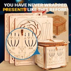 EscapeWelt Lesena sestavljanka Secret Lock Box
