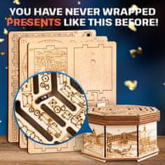 EscapeWelt Lesena sestavljanka - Secret Maze Box
