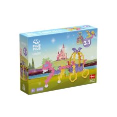 Plus-Plus Gradbeni set Plus Plus - Pastelne pravljice 3v1 220 kosov
