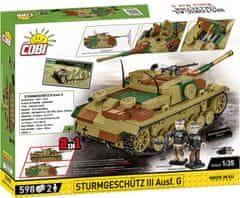 Cobi 2285 II WW Sturmgeschutz III Ausf G, 1:35, 598 k, 2 f IZBIRNA IZDAJA