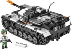 Cobi 2286 II. svetovna vojna Stug III Ausf F/8 &amp; Flammpanzer, 2v1, 1:35, 548 k, 1 f