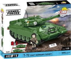 Cobi 2625 T-72 oboroženih sil (DDR/SOVJET), 1:35, 680 k, 1 f