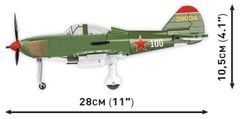 Cobi 5747 II. svetovna vojna Bell P-39Q Airacobra, 1:32, 380 KM, 1 f