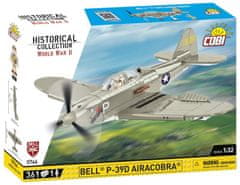 Cobi 5746 II. svetovna vojna Bell P-39D Airacobra, 1:32, 361 k, 1 f