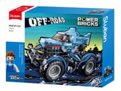 Sluban Power Bricks Raztegljiv terenski modri morski pes