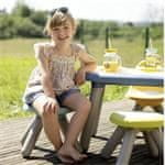 Smoby Otroški stol modre barve