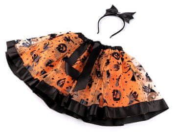 Karnevalski kostum - noč čarovnic, čarovnica - oranžna