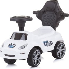 Chipolino Skuter z vodilno palico Turbo White