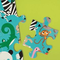 Mudpuppy Jumbo puzzle Živali z vsega sveta 25 kosov
