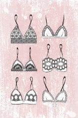 Pelcasa Pink Underwear - 30x40 cm 