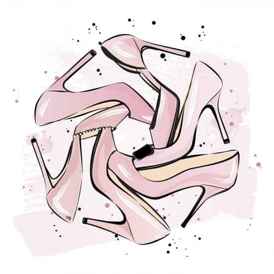 Pelcasa Pink Heels - 21x30 cm