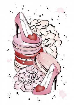 Pelcasa Peony Heels - 50x70 cm