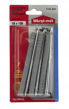 shumee Univerzalni ekspanzijski čepi 10x120mm 3 kosi