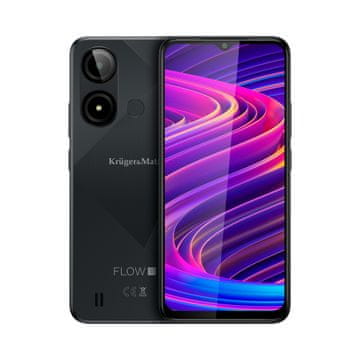 Krüger&Matz 13Mpx pametni telefon 2x SIM 64GB Android 13 FLOW 11 črn