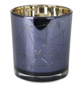 shumee Stekleno držalo za čajne svečke 7x8 cm