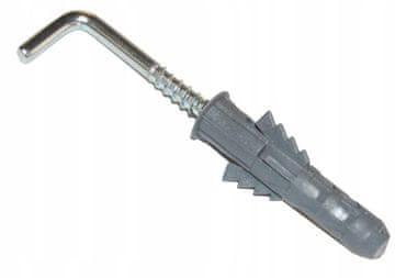 shumee Razširitveni mozniki z ravnim kavljem 8x40mm 9 kosov