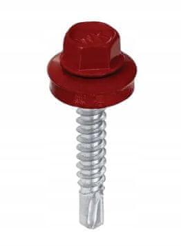 shumee Kmečki vijak 4,8x35mm 20 kosov šesterokotni rdeči