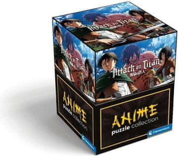 Clementoni Puzzle Anime Collection: Attack on Titans (Napad na Titane) 500 kosov