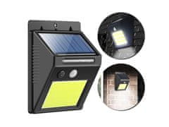 LED COB 48 solarna svetilka s senzorjem gibanja