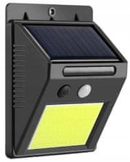 LED COB 48 solarna svetilka s senzorjem gibanja