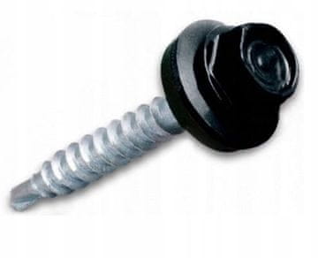 Wkret-Met Kmečki vijak 4,8x35mm 20 kosov šesterokotni črni