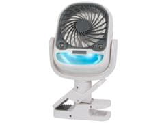 Verkgroup 2v1 aku. 2000mAh LED RGB prenosna klimatska naprava in ventilator USB