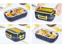 Verkgroup 40W električna grelna lunch box posoda za hrano 12V-230V 900ml + pribor