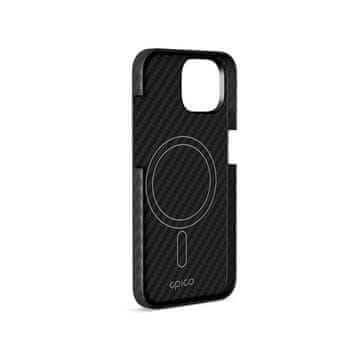 EPICO Mag+ usnjeni ovitek za iPhone 16, črn (90910191300001)
