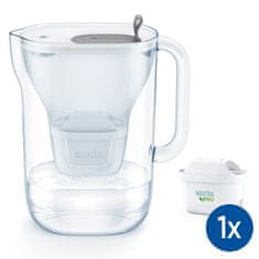 Brita STYLE, vrč za filtriranje vode 2,4 L, SIVA