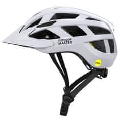 Outdoor master Kolesarska čelada Gem z Mips sistemom, bela, L