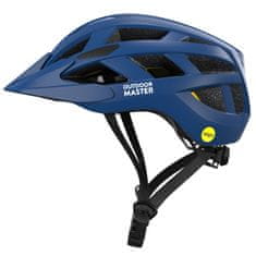 Outdoor master Kolesarska čelada Gem z Mips sistemom, modra, L