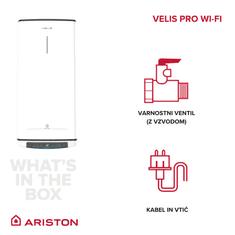 Ariston VLS PRO WIFI 80 EU električni grelnik vode (3100946)