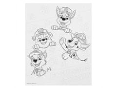 Nickelodeon Psi Patrol Umetniški set pobarvanke z markerji, barvanje po številkah 